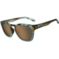 Tifosi, Sportbrille, Grinsenmatte Blue Tortoise Brille (1 Glasbraun 17,1% Lichtgetriebe, kein Spiegel) (neu) (Blau Schildkröte, Blau), Blau