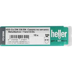 Heller 21324 0 HSS Metall-Spiralbohrer 8.3 mm Gesamtlänge 117 mm Cobalt DIN 338 Zylinderschaft 10 St.