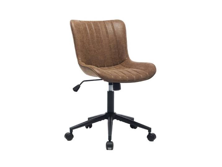 GarveeMore Bürostuhl Ergonomischer Drehstuhl, Homeoffice Stuhl, für Schminktisch & Büro