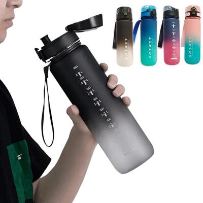 Friendly Fresh Finds Sports Water Bottle Large Capacity, Portable Plastic Bottle For Outdoor Travel & Fitness Ideal Drinkware. 650ml pink
