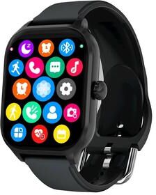 Clever Finds HD Bluetooth Calling Smart Watch Full Touch Fitness Watch For Men And Women black