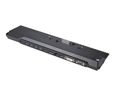 Fujitsu S26391-F1337-L109 Dockingstation met USB Type-A en 3,5 mm aansluiting, Zwart