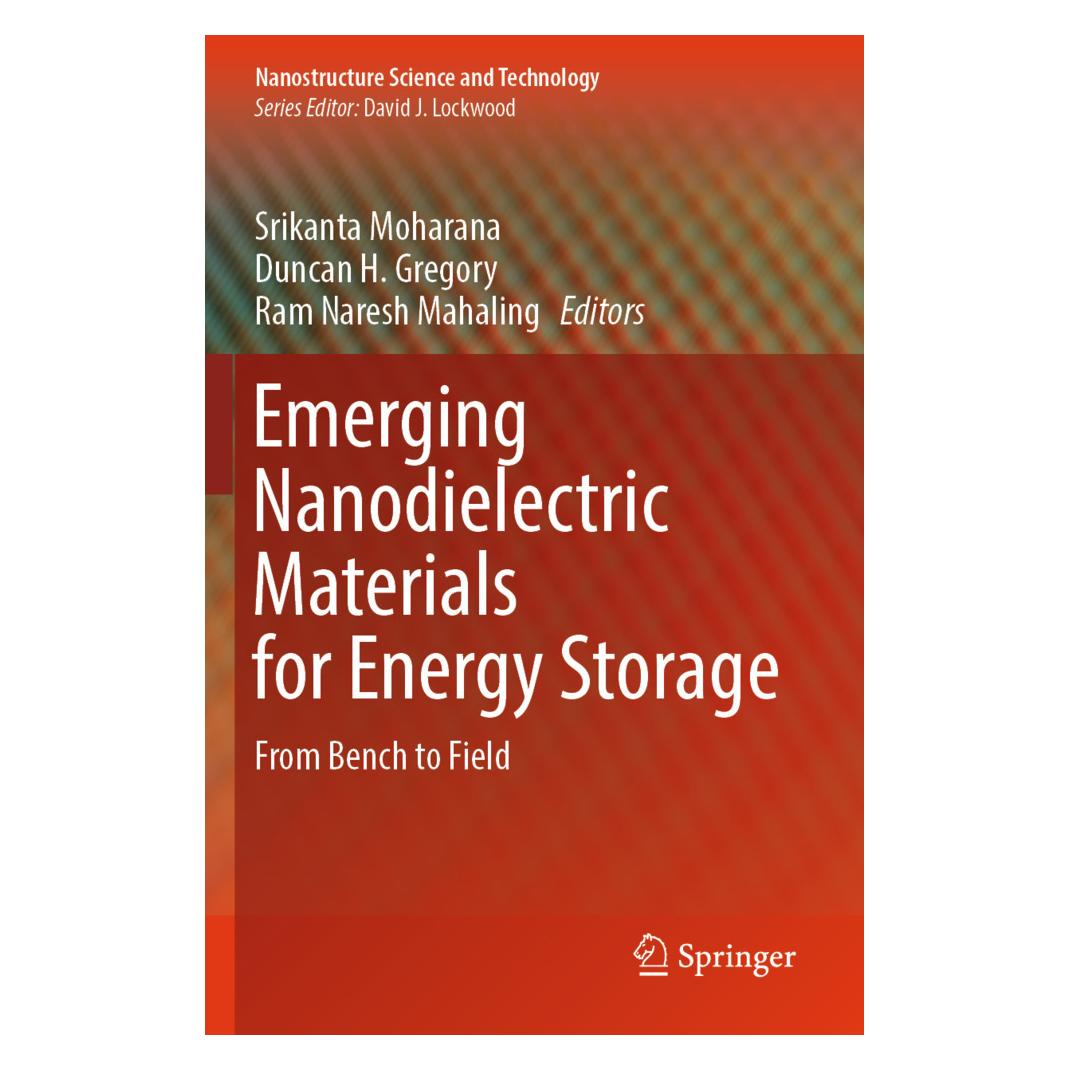 Springer Emerging Nanodielectric Materials for Energy Storage (Englisch, Softcover, Duncan H Gregory, H Gregory Duncan, Ram Naresh Mahaling, Srikanta Moharana) (57158636)