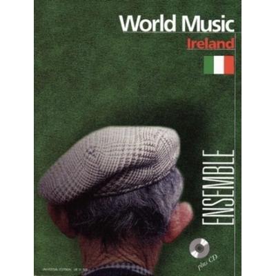 Ireland mit Audio-CD, für Ensemble in variabler Besetzung ( 2 Melodieinstrumente (C,B), Klavier,Gitarre, Bass (Kontrabass/ E-Bass), Percussion,