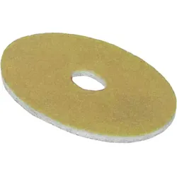 Juwex Pad gelb, fein 1500er Körnung, 410 mm 16 Zoll Pflege und sanftes Polieren, von wenig beanspruchten Böden