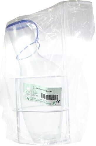 Brinkmann Urinflasche Set für Männ.m.Flasche und Halter 1stk