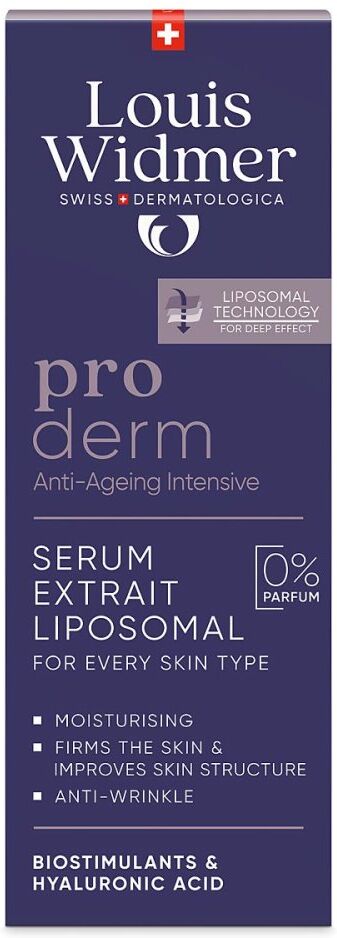 Louis Widmer proderm Serum Extrait Liposomal unparfümiert 30ml