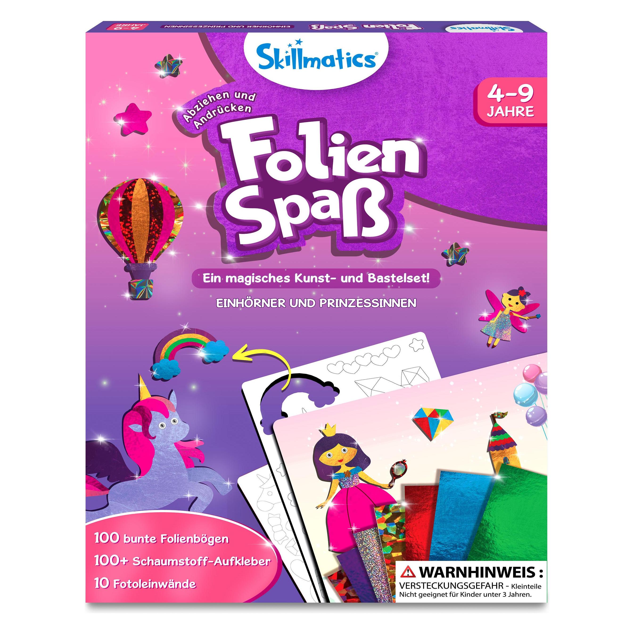 HCM Kinzel Folien Spass - Einhörner und Prinzessinnen (78134)