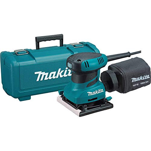 Makita BO4556K Handpalm vlakschuurmachine 230V inclusief koffer
