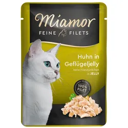 Miamor Feine Filets Huhn in Geflügeljelly 24x100 g