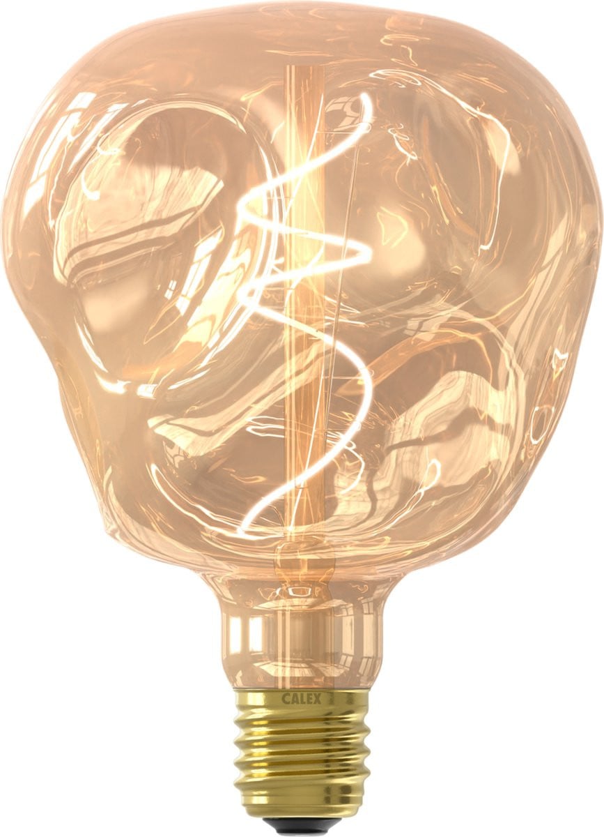 Calex Organic Neo Goud E27 LED Lamp - Dimbare Filament Lichtbron - 4W - Warm Wit Licht