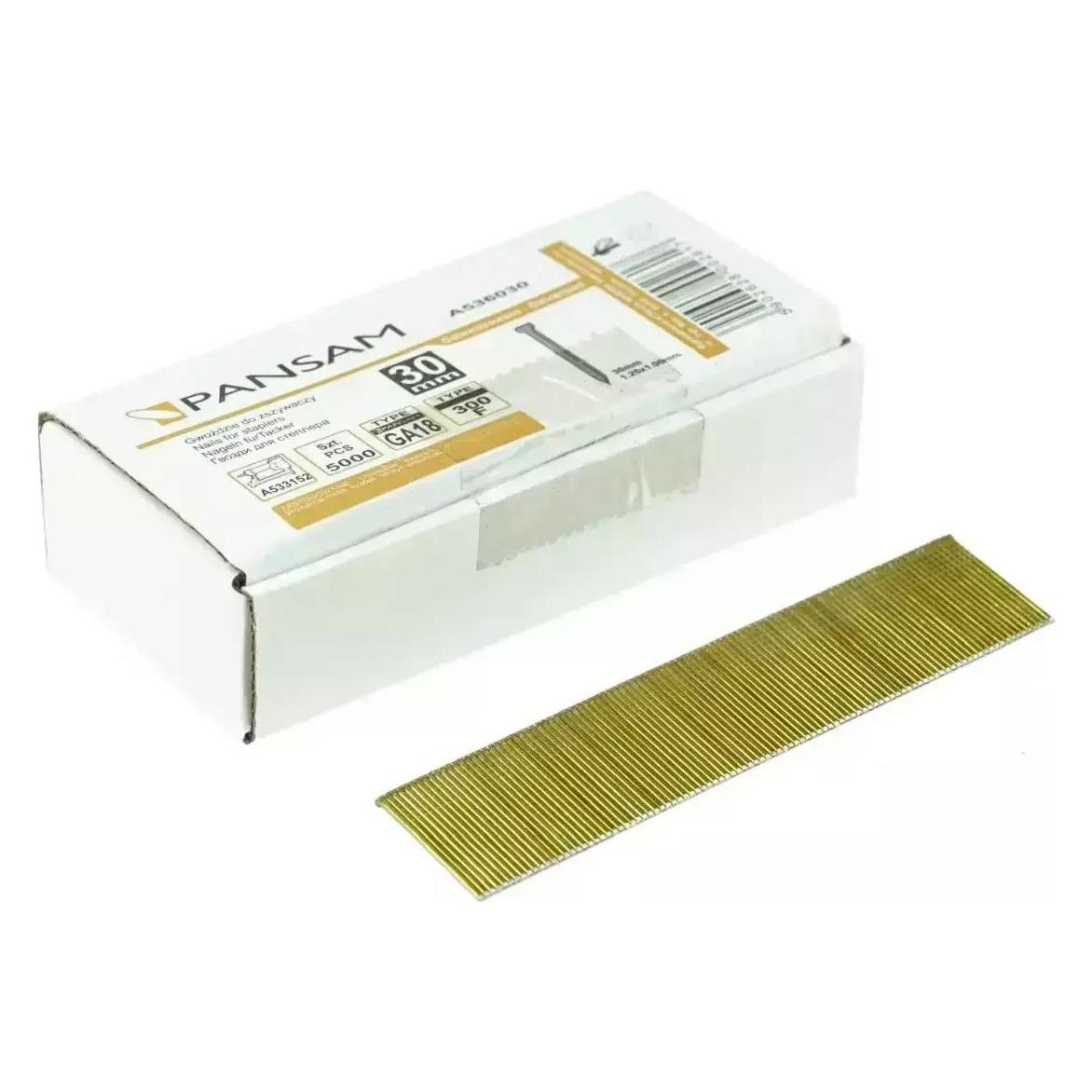 Pansam Nägel für pneumatische Tacker TYP 300 40mm 5000Stk. - A536040 (A536040)