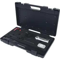 KS TOOLS Stoßdämpfer-Montagehilfe-Satz für Stoßdämpfer mit Zuganschlagfeder 7tlg. - 150.9545