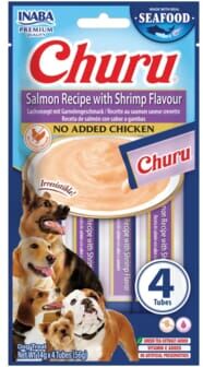 Churu Dog Receita de Salmão e Camarão 12 un x 4 un