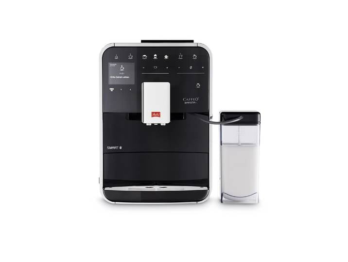 MELITTA Kaffeevollautomat Barista T Smart F830102 , Energieeffizienz: A, schwarz, B:25,5cm H:36,5cm T:46,5cm, Kaffeevollautomaten, mit Bluetooth-Funktion, Kaffeevollautomat