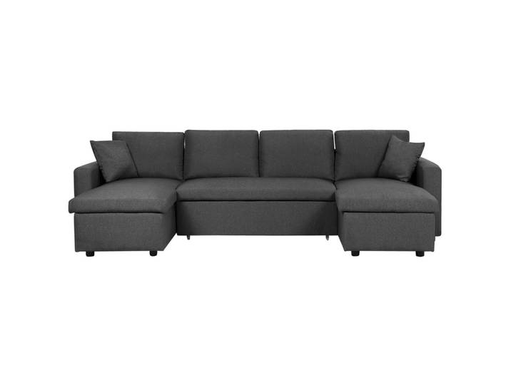 SCHLAFSOFA Polsterbezug Dunkelgrau Sommen