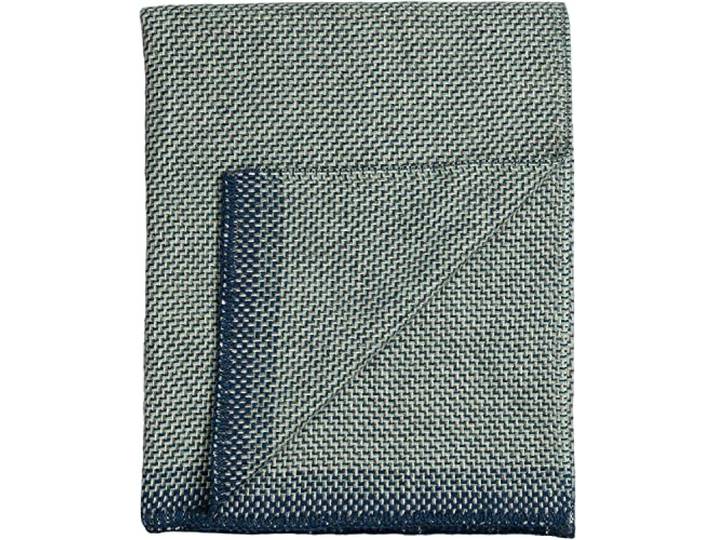Roros Tweed Designer 100% Noorse wol gooien in vele patronen (Una in blauw)