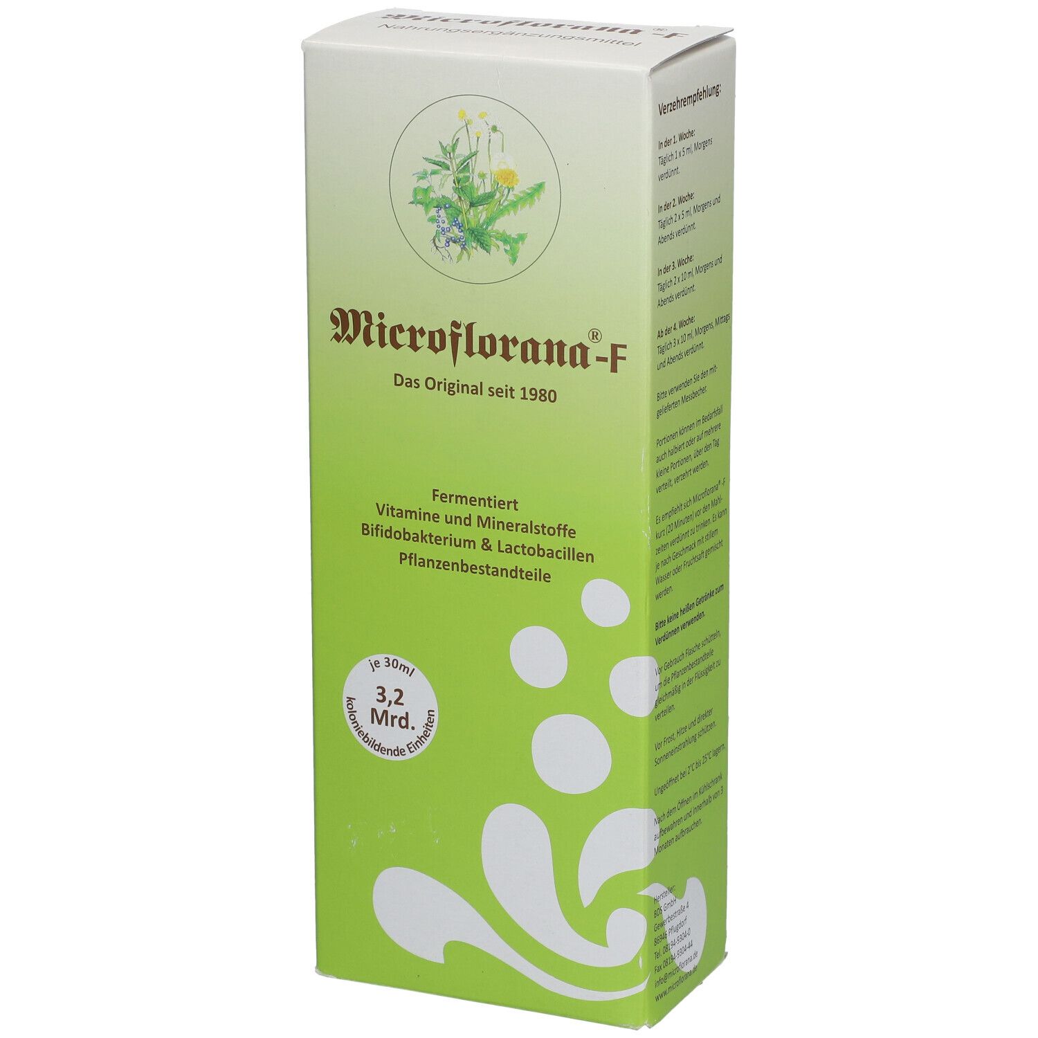 Microflorana F Fluid 500 ml Flüssigkeit