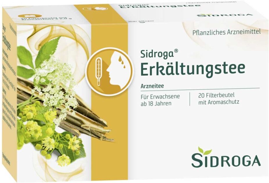 Sidroga Erkältungstee Filterbeutel 20X2.0g