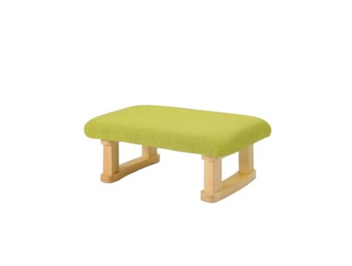 QAUUCP Fußhocker für Wohnzimmer Moderne minimalistische Bürosofa-Beinstütze Kreativer Fußhocker, multifunktionaler Schreibtischstuhl aus Holz mit Fußstütze for die Freizeit zu Hause(Color1)