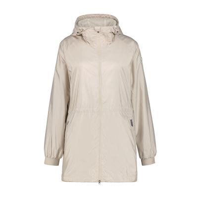 Outdoorjacke LUHTA "Luhta Jacke Ahoinpelto", Damen, Gr. 42, beige (kitt), Stoff, 100% Polyester, normal, Jacken Outdoorjacke