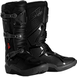 Leatt, Motorradschuhe, Junior Moto 3.5 Stealth Stiefel (Jungen, Mädchen, 35.5)