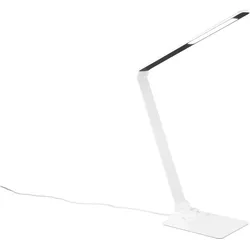 Trio, Tischlampe, Travis LED Tischleuchte 6,5W dimmbar Weiss Matt CCT einstellbare Lichtfarbe (650 lm)