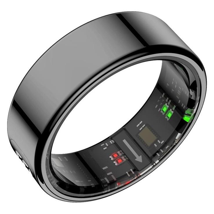 Colmi Smartring R12 21.6MM 12 (black) (12, Schwarz) (R12 BLACK 12)