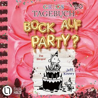Folge 20: Bock auf Party? - Jeff Kinney, Audio, 9783754020029