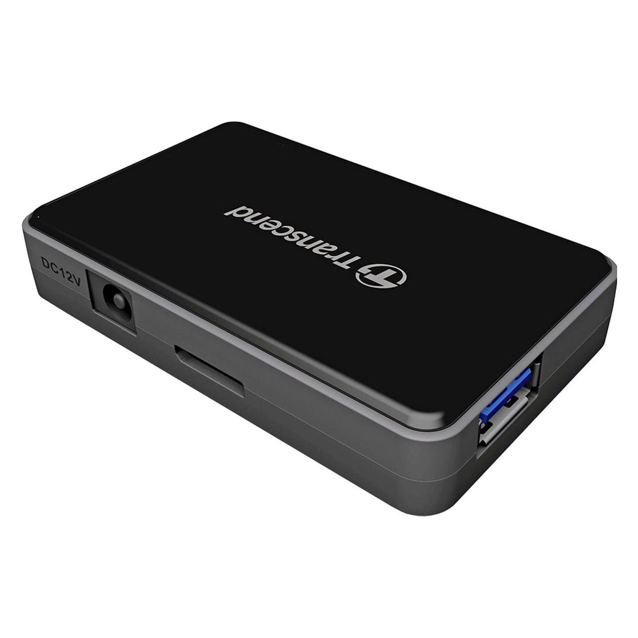 Transcend TC - USB 3.0 4-Port Hub (Micro USB, 4 Ports) (TS-HUB3K)