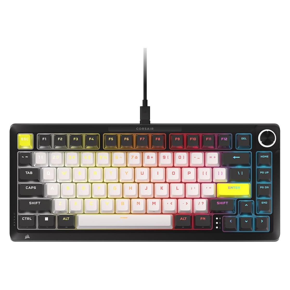 Corsair MAKR Pro 75 Hall-Effekt DIY-Gaming-Tastatur (US, Kabelgebunden) (CH-91CE21G-NA)
