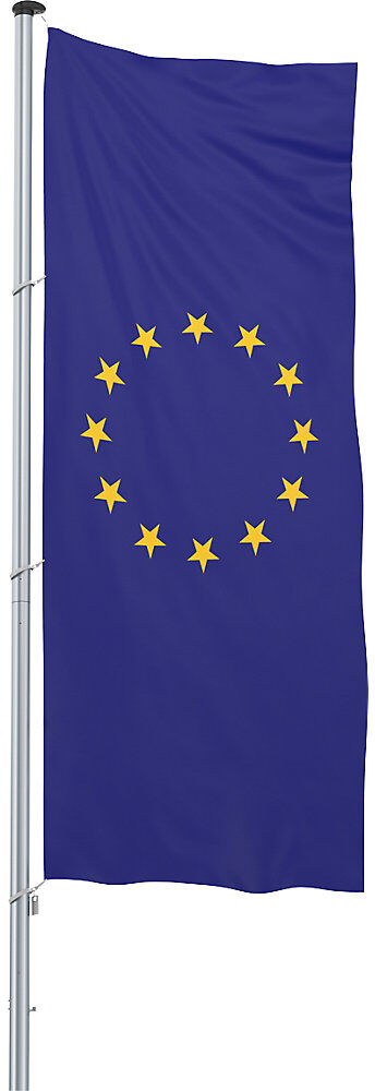 Hissflagge/Länder-Fahne, Format 1,2 x 3 m, Europa-Fahne Mannus