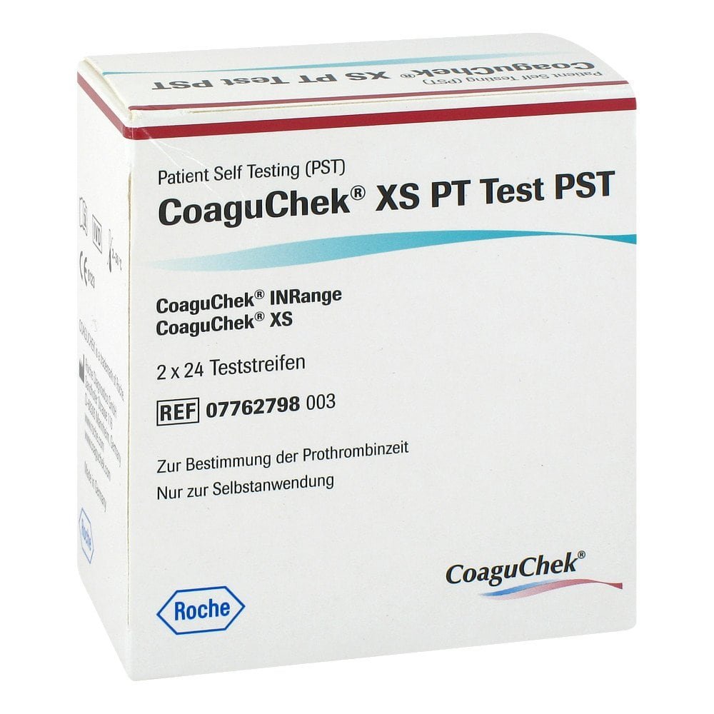 Roche Diagnostics Deutschland GmbH Coaguchek Xs Pt Test Pst 11593575