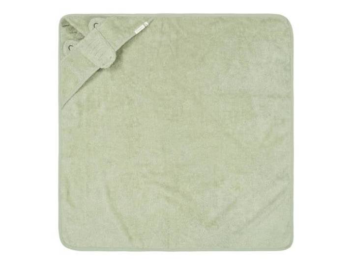 Little Dutch badcape Krokodil - Groen - 75x75 cm