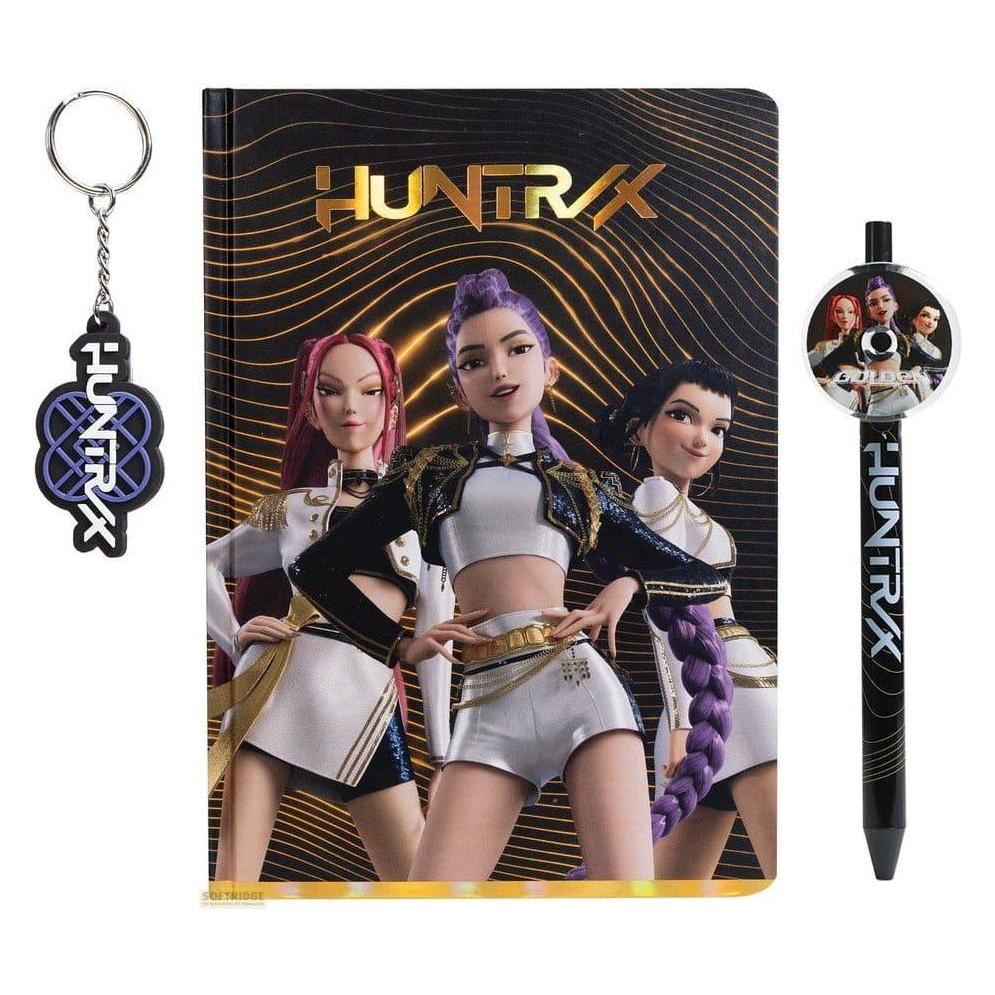 Blue Sky KPop Demon Hunters set cadeau bloc-notes Golden (BSSKD722083)