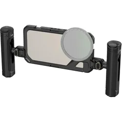 SmallRig Cage für iPhone 15 Pro Max, Detailfarbe: Schwarz (Cage), Video Zubehör, Schwarz