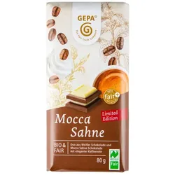 GEPA Mocca Sahne Schokolade bio