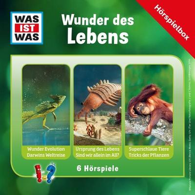 WAS IST WAS Hörspielbox: Wunder des Lebens - , Audio, 4069829299343