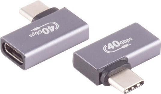 S-CONN Maximale Connectiviteit USB-C Hub, Grijs, Modelnummer 13-60001