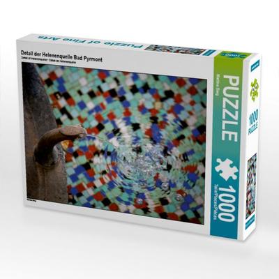 CALVENDO Puzzle Detail der Helenenquelle Bad Pyrmont | 1000 Teile Lege-Größe 64x48cm Foto-Puzzle für glückliche Stunden