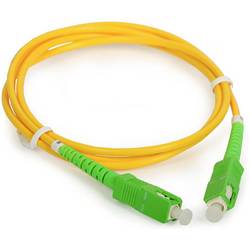 MicroConnect FIB8840015 Glasfaser LWL Anschlusskabel 1.5 m Gelb