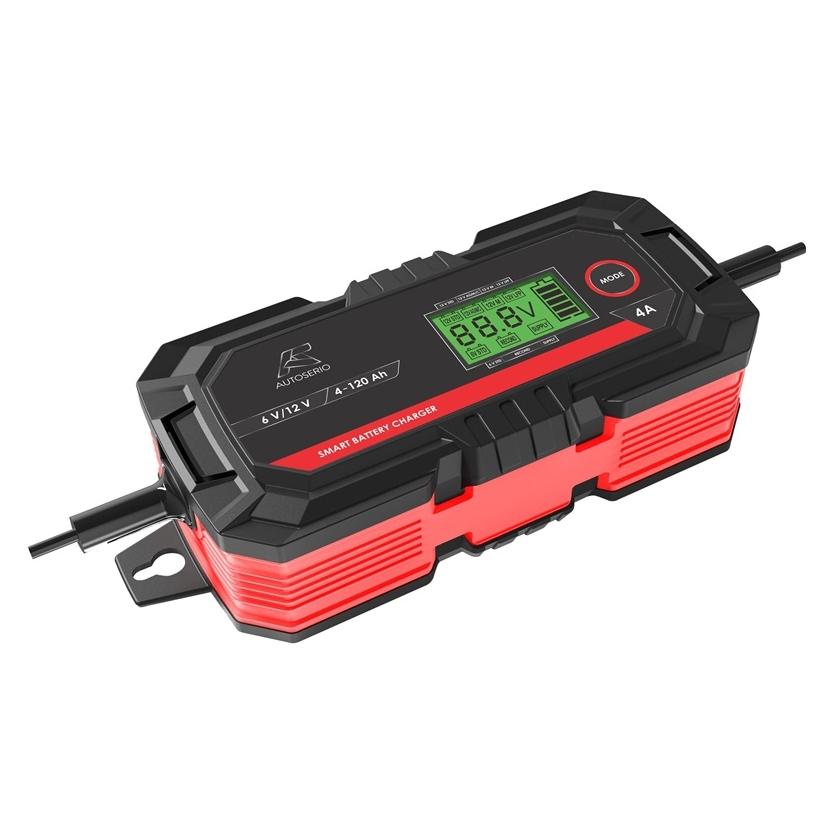 Autoserio BATTERY CHARGER 120AH 4A (4 A, 12V, 6V) (BT03-Z4.0A-P1)