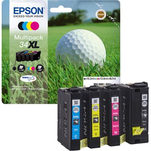 Epson 34XL Multipack Golfball Original Druckerpatronen C13T347640