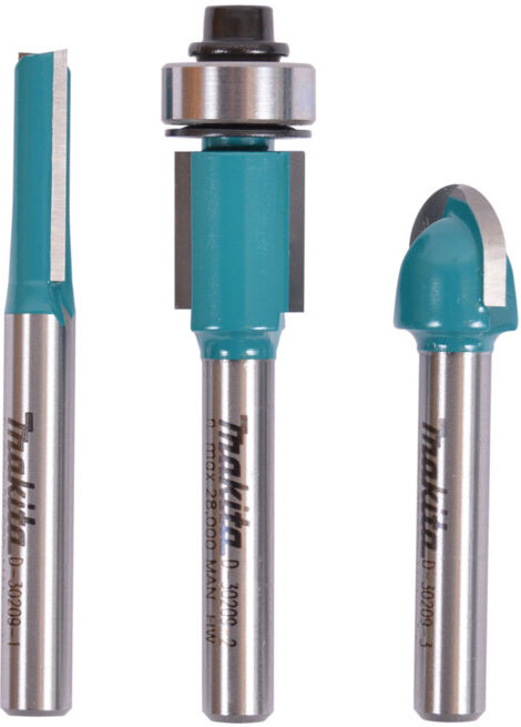 Jeu de 3 fraises Makita D-30209 (D-30209)