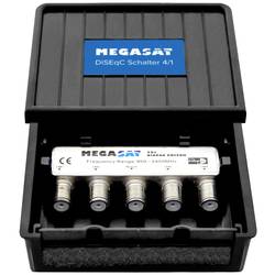 MegaSat DiSEqC 4/1 Pro DiSEqC-Schalter 4 (4 SAT/0 terrestrisch) Teilnehmer-Anzahl: 1 0600137