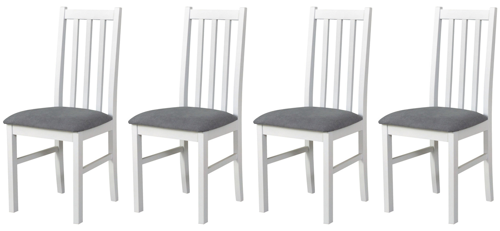 Soro Esszimmerstuhl Bos Set van 4 Wit