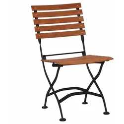 pemora Biergartenstuhl Klappstuhl Outdoor Gartenstuhl Terrassenstuhl SENJA Teak