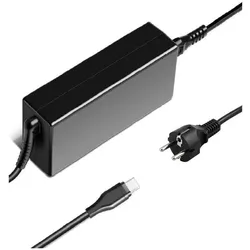 CoreParts USB-C Power Adapter (45 W), Notebook Netzteil, Schwarz