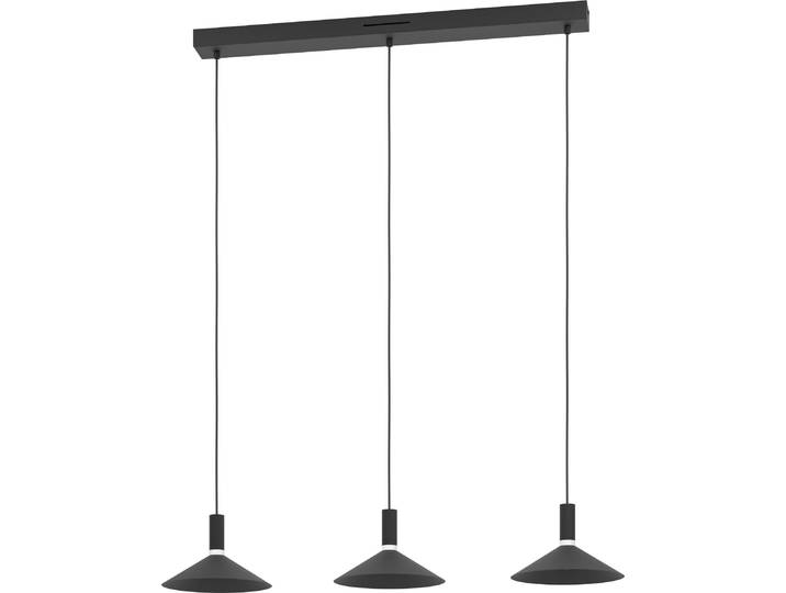 EGLO connect.z Smart-Home LED Pendelleuchte Conomavilla-Z, 3-flammige Hängelampe dimmbar, ZigBee, Matter, App und Sprachsteuerung Alexa, RGB