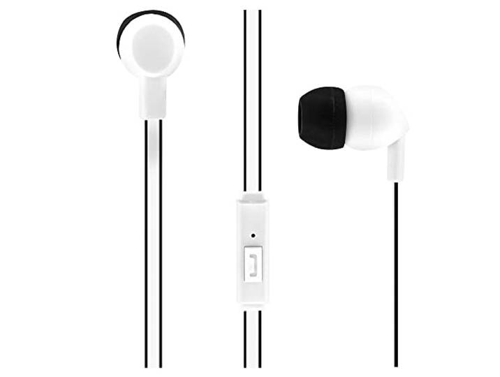 Tnb - TNB BE Color - in-ear hoofdtelefoon + microfoon - wit/zwart